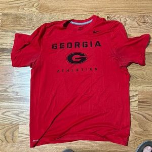 Retro NiKE Dri-fit Georgia workout tshirt